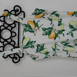 Ann Taylor lemon dress